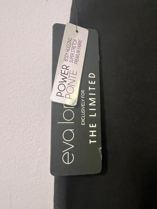 THE LIMITED Zipper Back Black Pencil Skirt - Picture 5 of 5